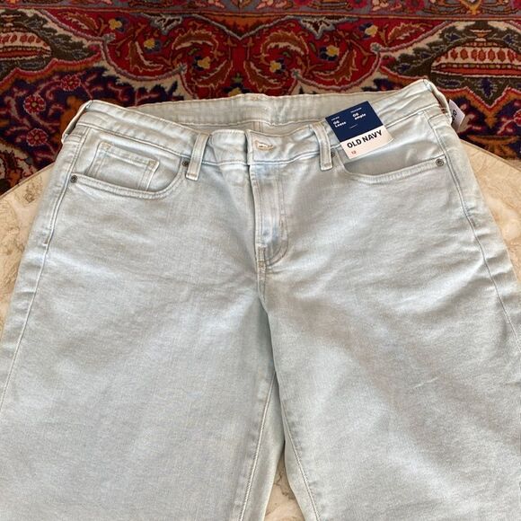NWT Old Navy OG Loose Low Rise Light Wash Jeans Size 12 - Picture 5 of 9